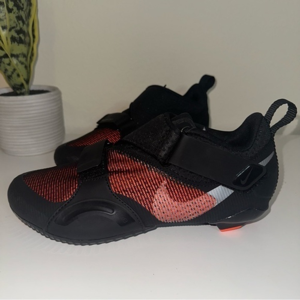 Nike SuperRep Cycling Indoor Shoes Peloton Black Red Women’s 7.5 CJ0775-008
